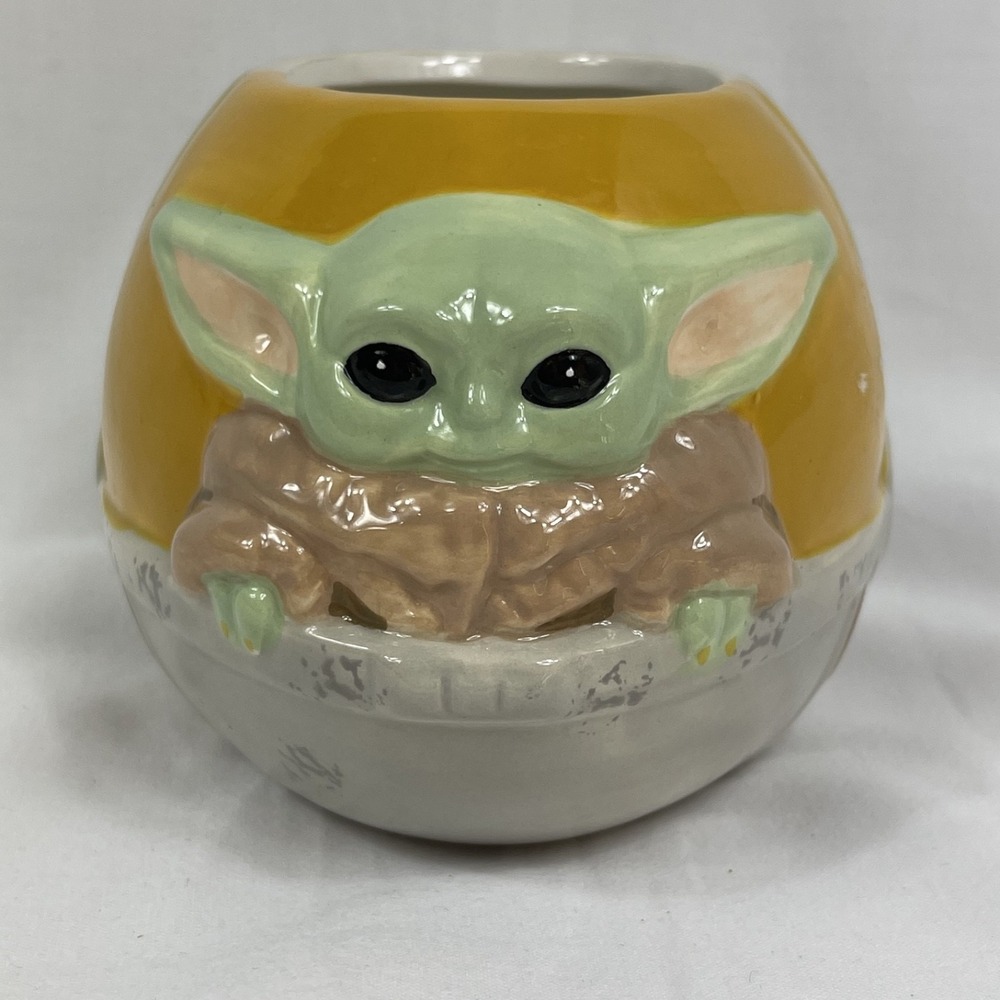 Zak 3D Grogu Baby Yoda‎ Ceramic Mug Star Wars Disney 2020 Mandalorian The Child
